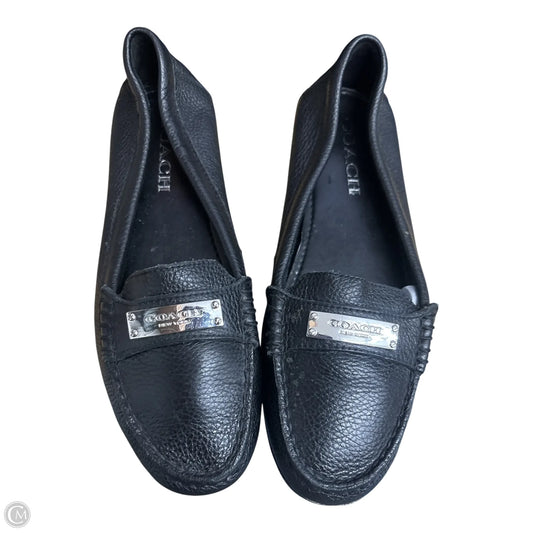 Shoes Designer By Coach In Black, Size: 9
