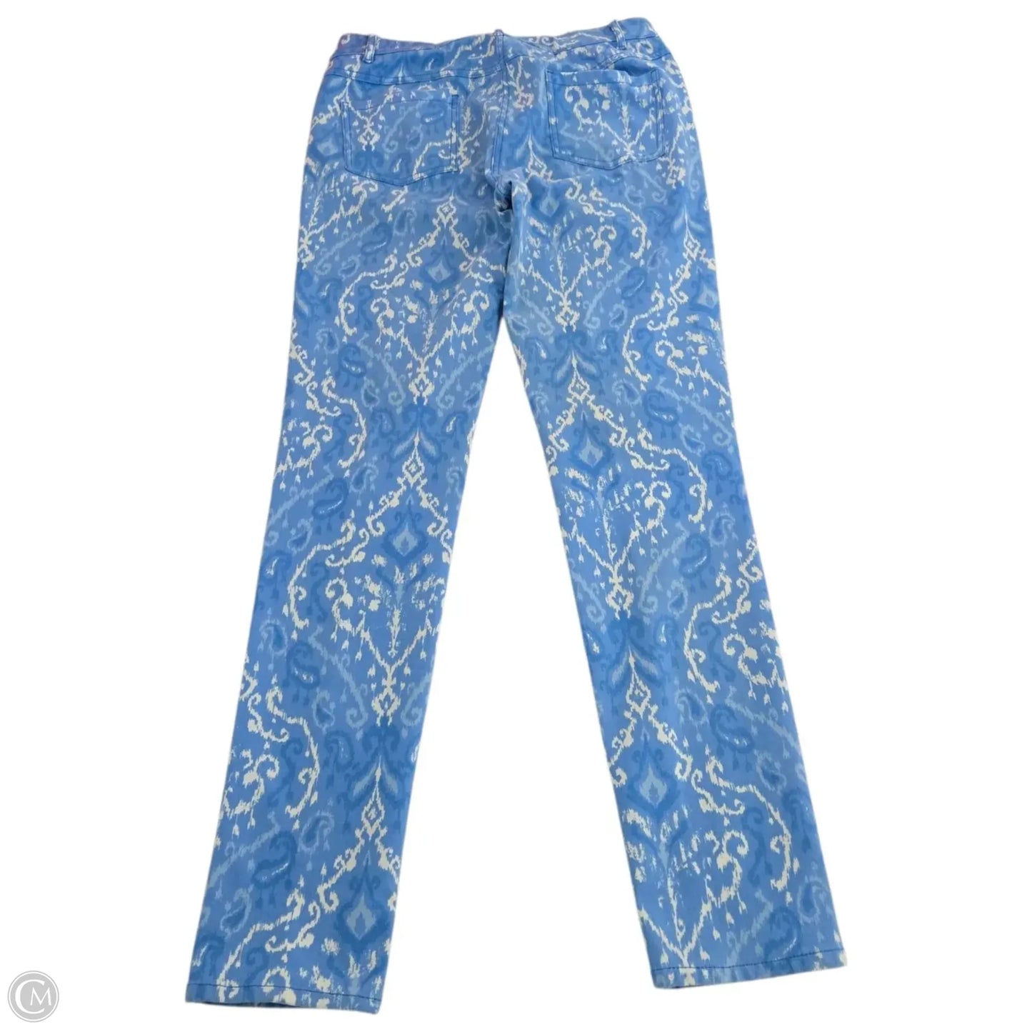 Jeans Jeggings By J Mclaughlin In Blue & White, Size: 6