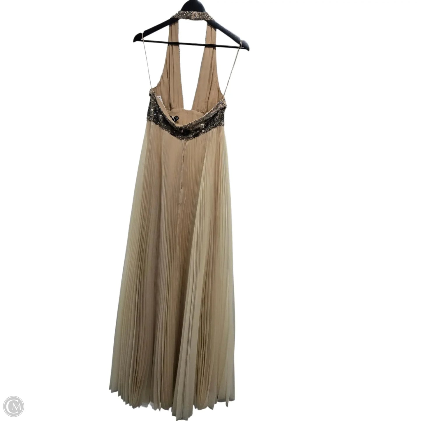 Dress Party Long By Cma In Tan, Size: 8