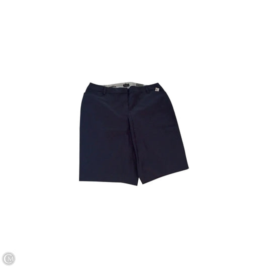 Shorts By Talbots In Navy, Size: 18