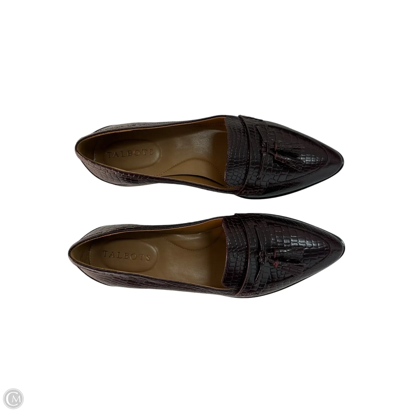 Shoes Flats By Talbots In Maroon, Size: 8
