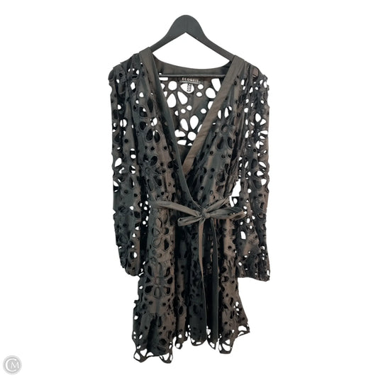 Dress Casual Midi By Eloquii In Black, Size: 20