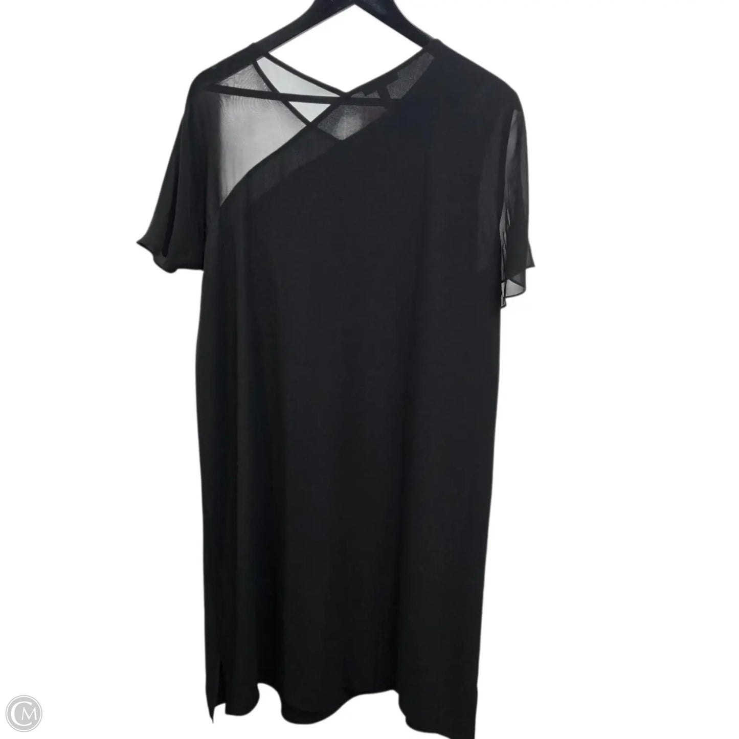 Dress Casual Midi By Eileen Fisher In Black, Size: M