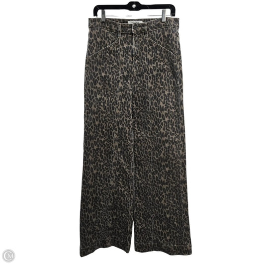 Jeans Wide Leg By Hidden In Animal Print, Size: 8