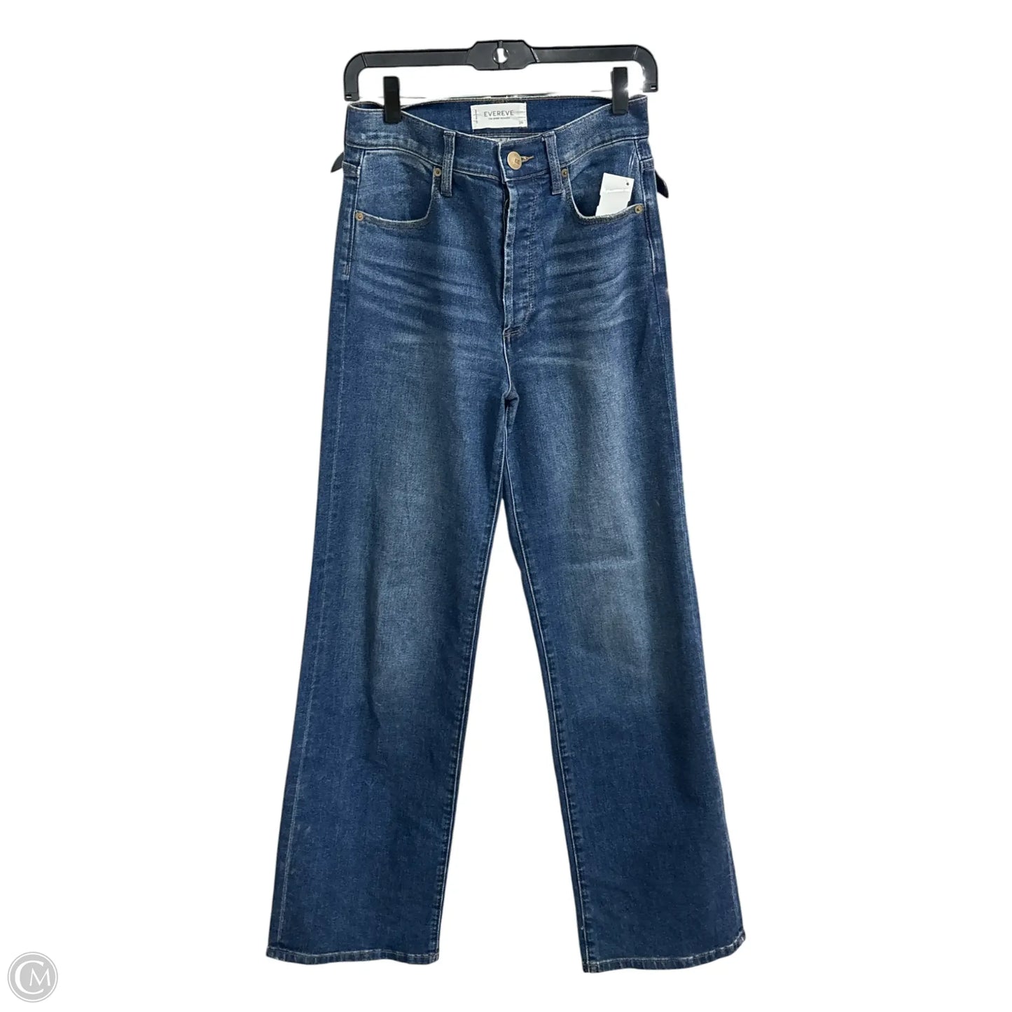 Jeans Wide Leg By Evereve In Blue, Size: 2