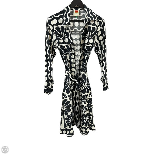 Dress Casual Maxi By Farm Rio In Black & White, Size: Xxs