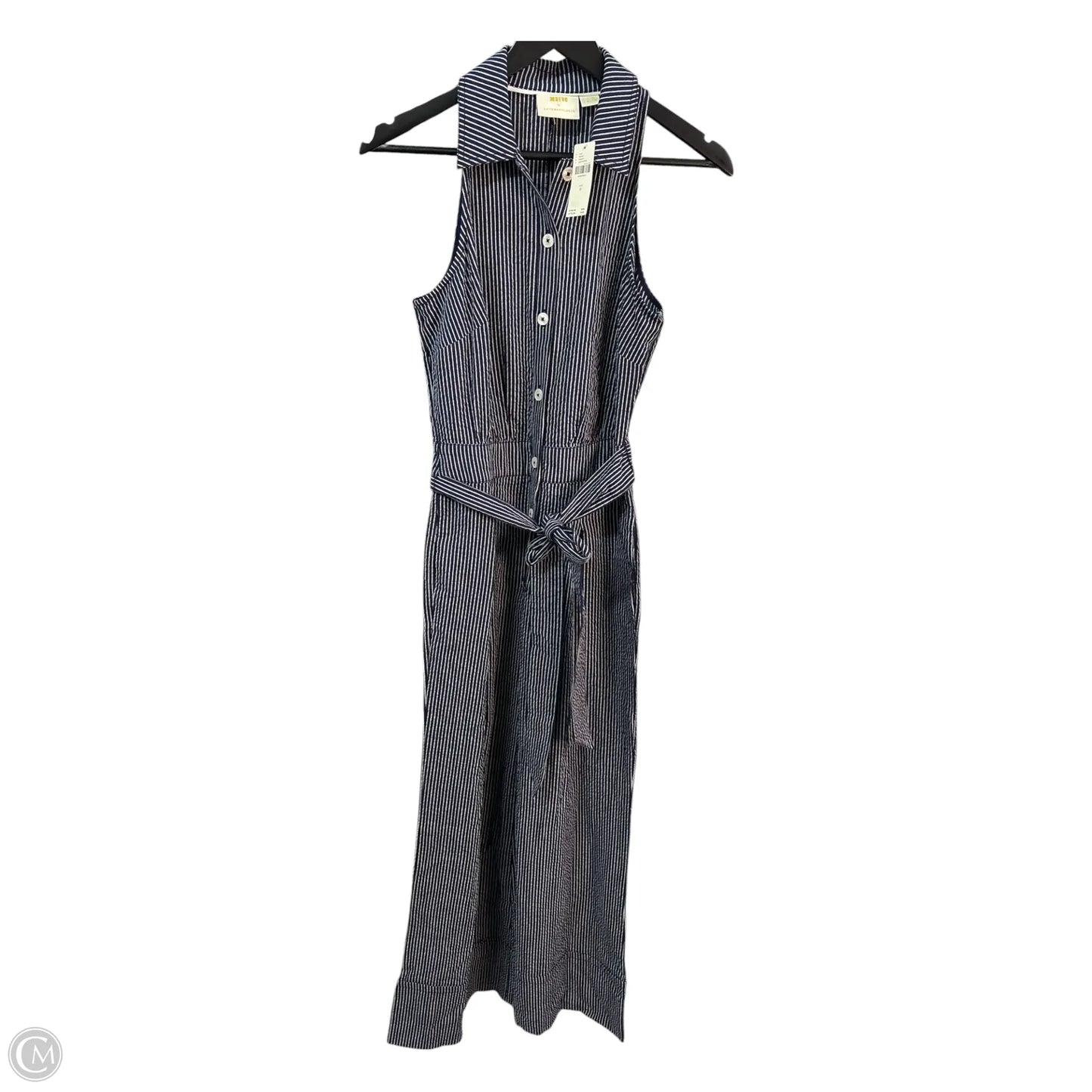 Jumpsuit By Maeve In Striped Pattern, Size: 0