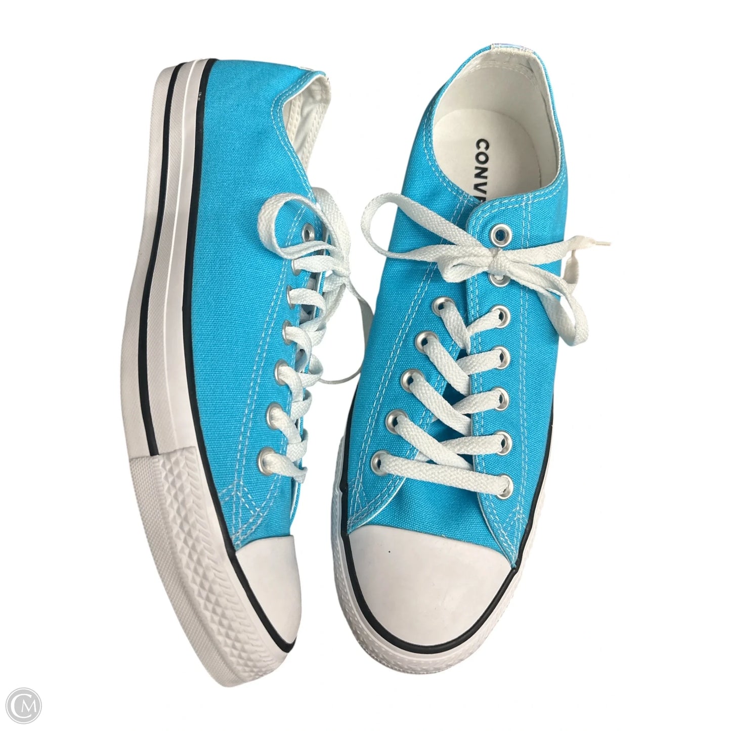 Shoes Sneakers By Converse In Aqua, Size: 12