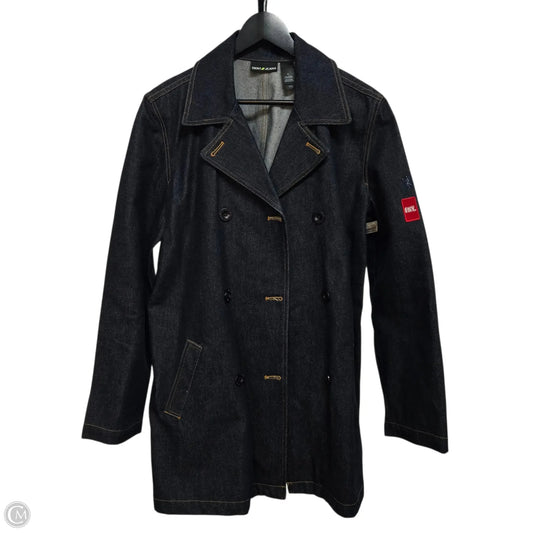Jacket Denim By Dkny In Blue, Size: Xl