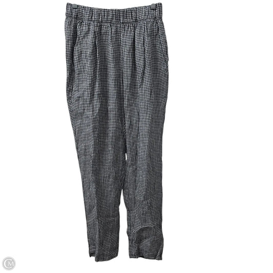 Pants Other By Eileen Fisher In Checkered Pattern, Size: Sp
