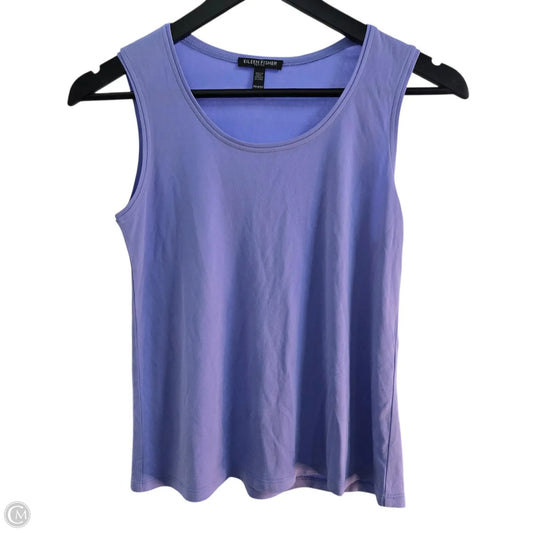 Top Sleeveless Basic By Eileen Fisher In Blue, Size: Sp