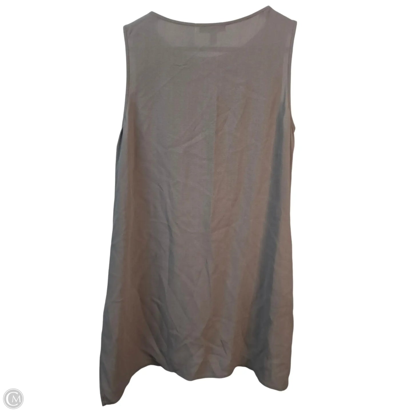 Top Sleeveless Basic By Eileen Fisher In Grey, Size: Sp