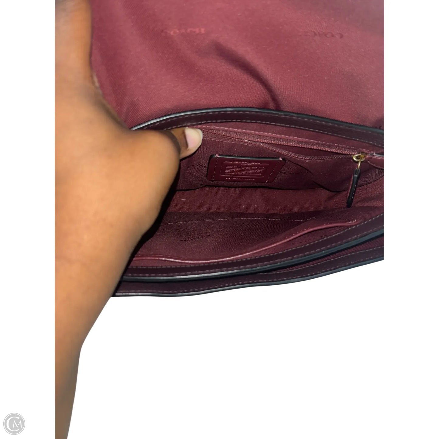 Handbag Designer By Coach, Size: Medium