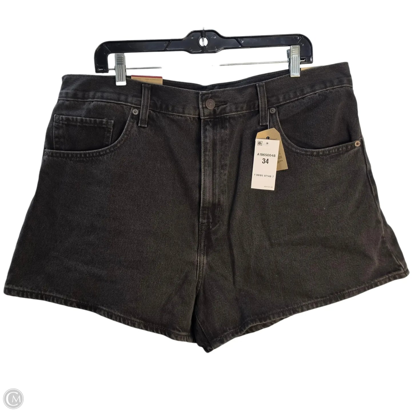 Shorts By Levis In Black, Size: 18