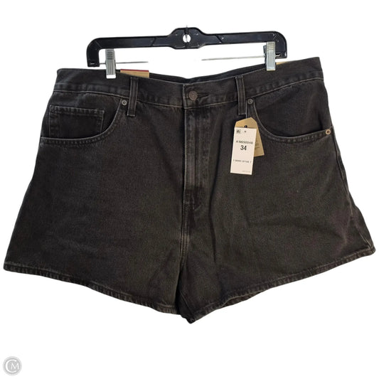 Shorts By Levis In Black, Size: 18