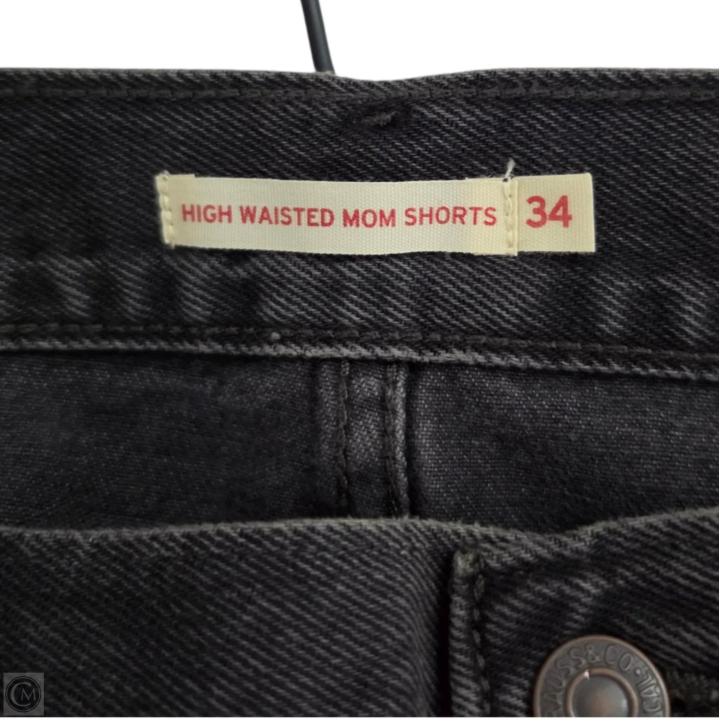 Shorts By Levis In Black, Size: 18
