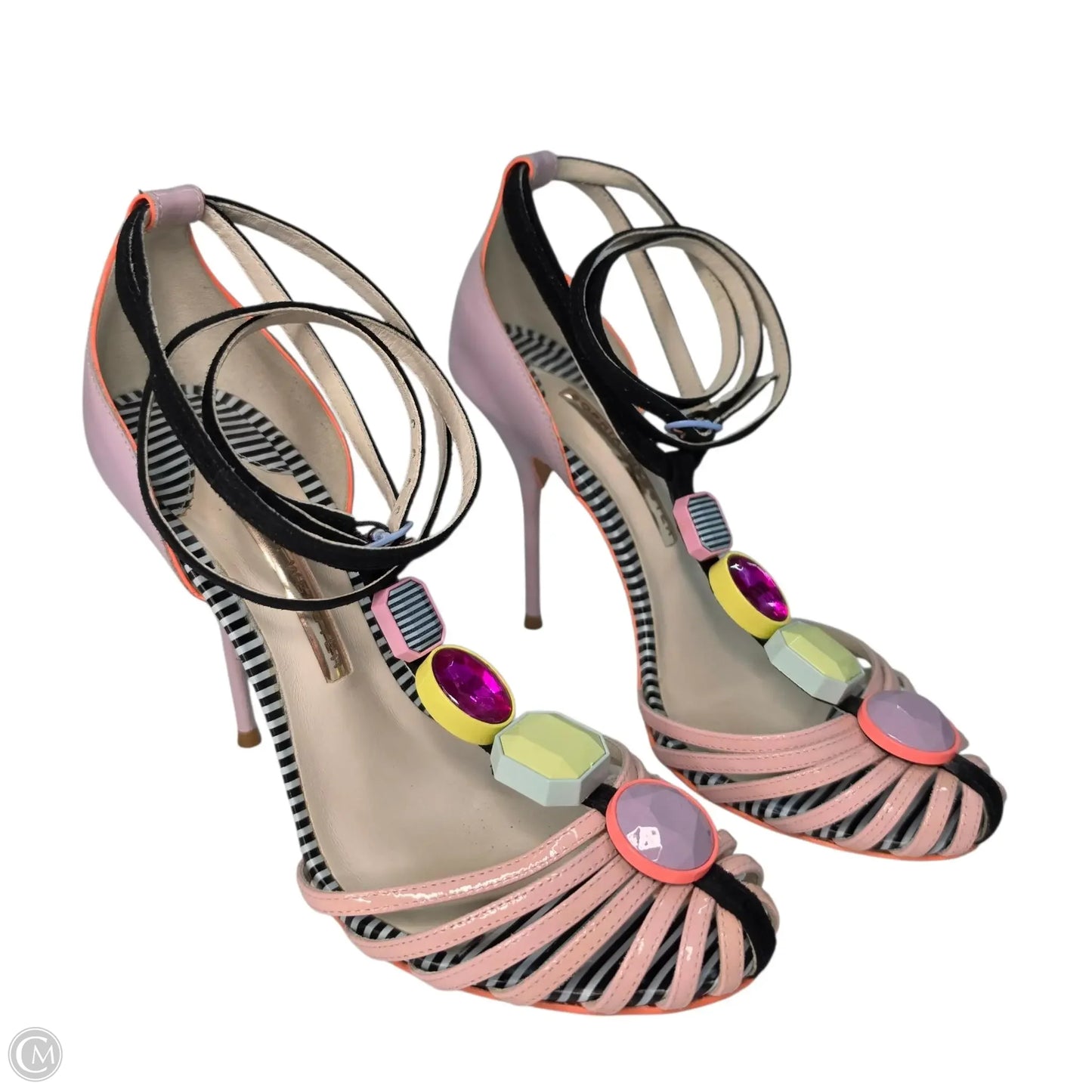 Sandals Heels Stiletto By Sophia Webster In Pink