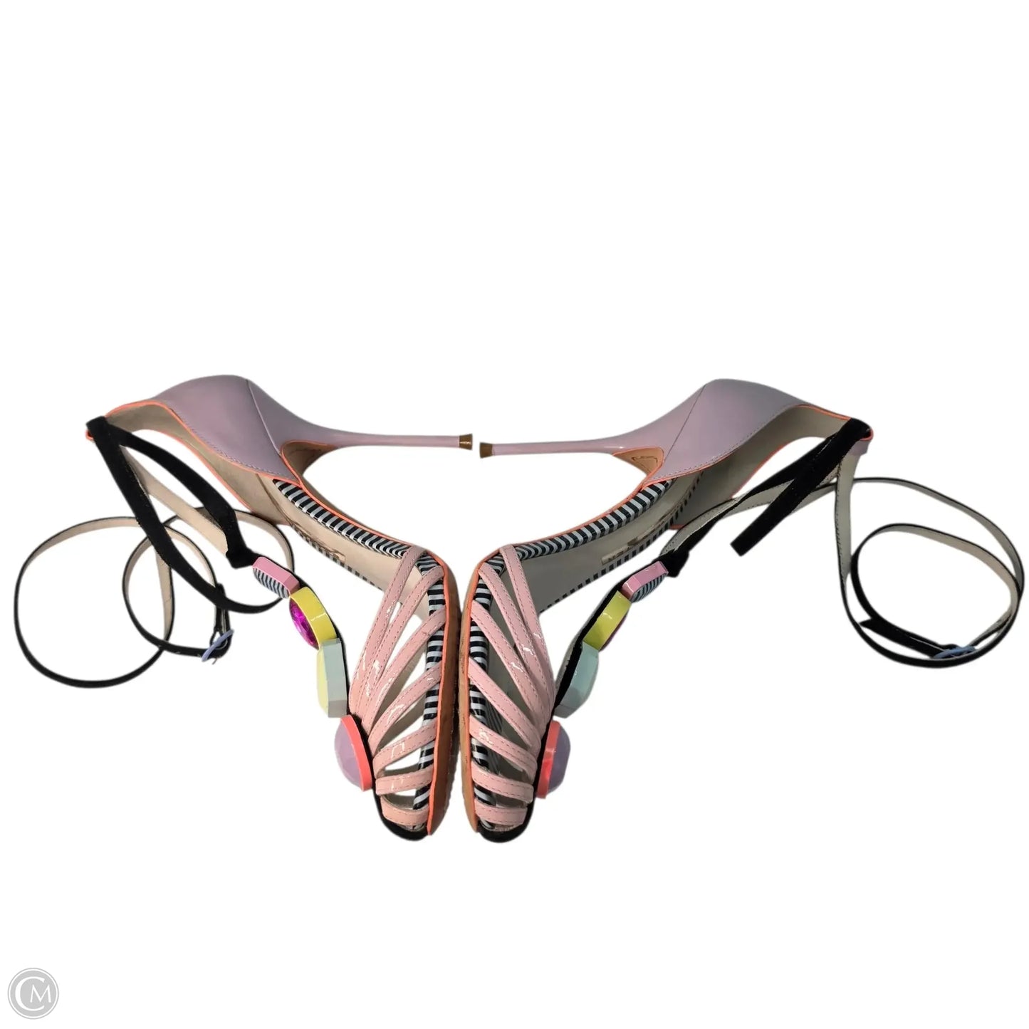 Sandals Heels Stiletto By Sophia Webster In Pink