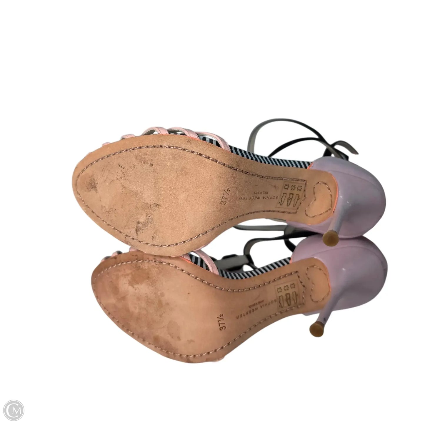 Sandals Heels Stiletto By Sophia Webster In Pink