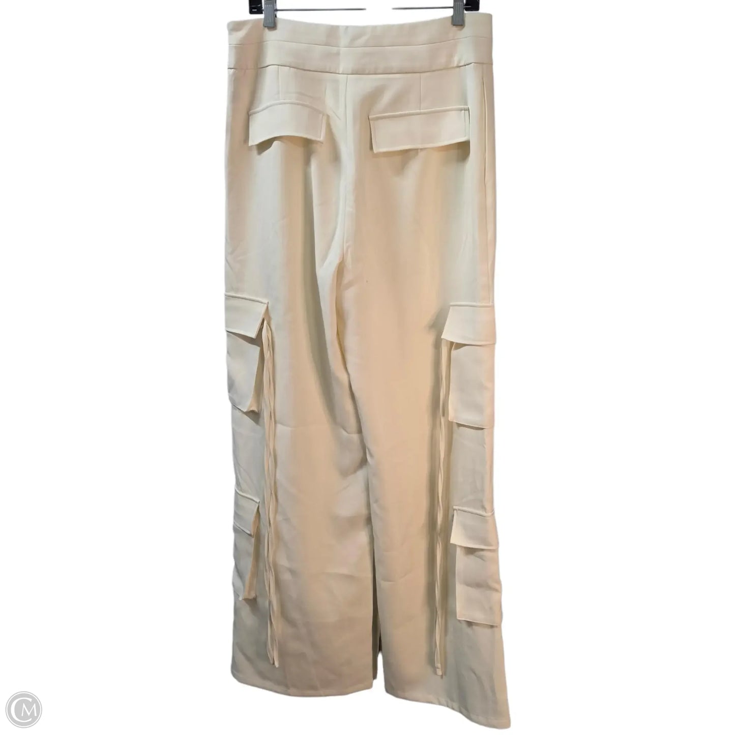 Pants Wide Leg By Fashion Nova In Cream, Size: Xl