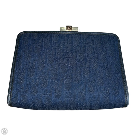Clutch Luxury Designer By Dior, Size: Small