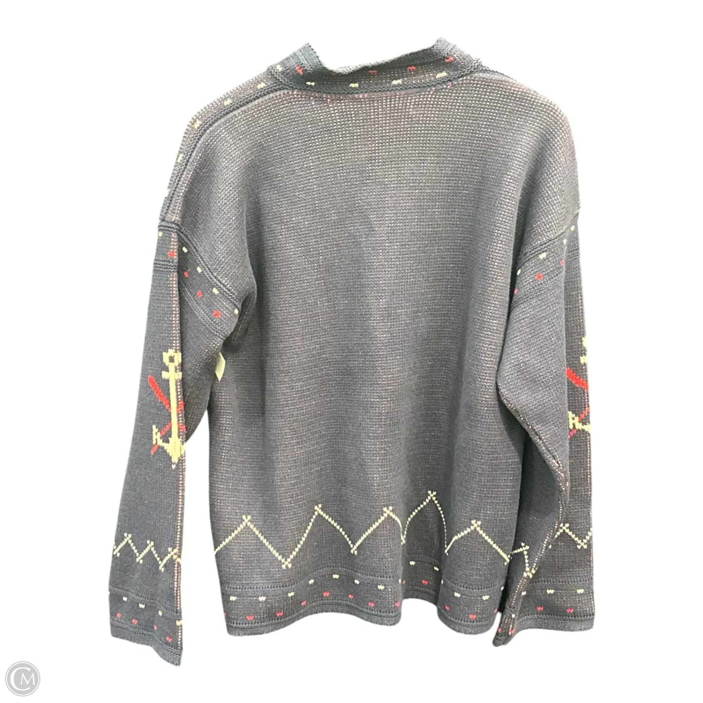 Sweater By The Great. In Blue & Red, Size: S
