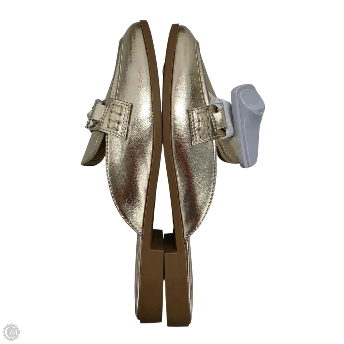 Shoes Flats By Bamboo In Gold, Size: 7.5