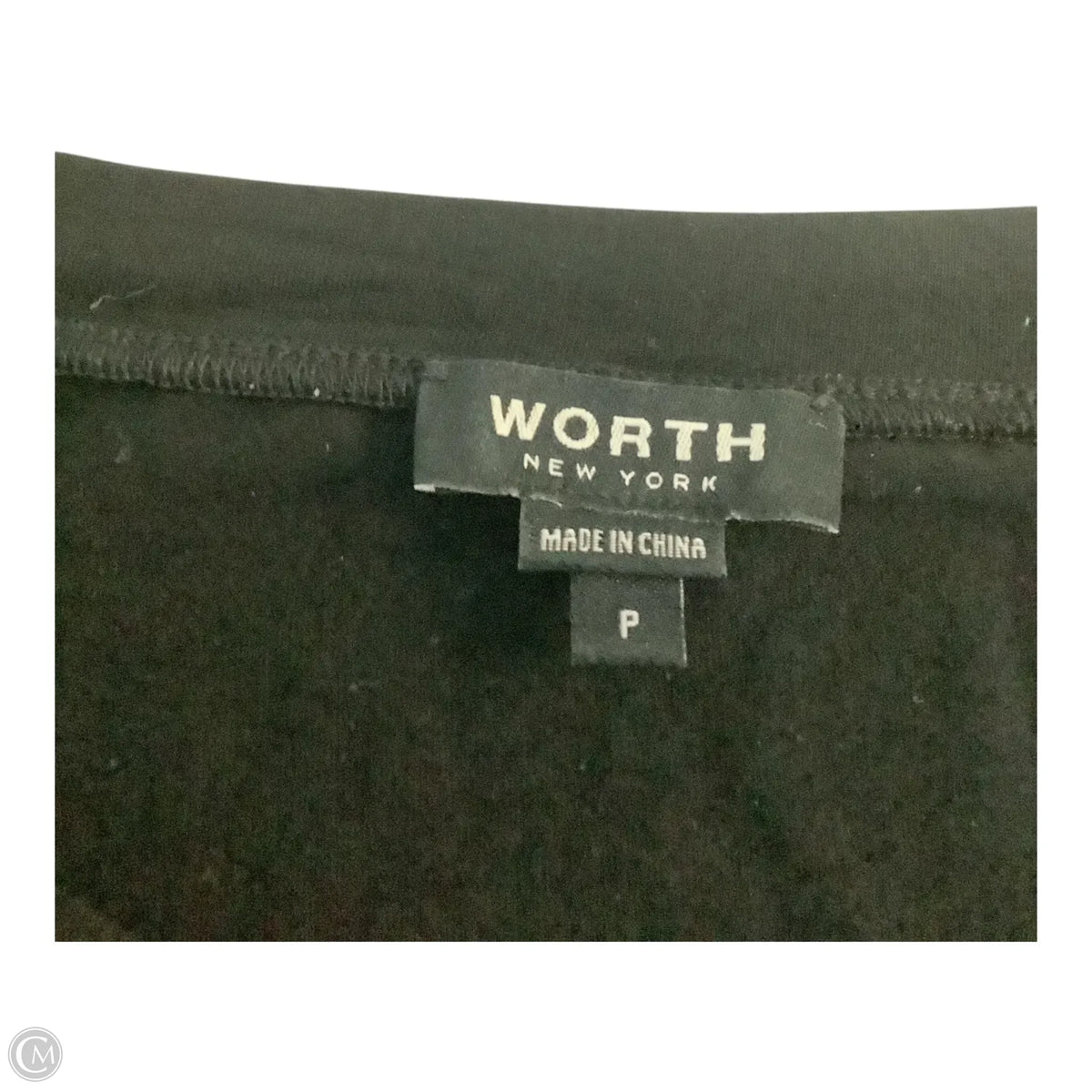 Top Short Sleeve Basic By Worth Ny In Black, Size: S