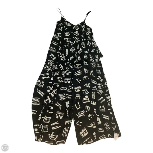 Dress Casual Maxi By Maeve In Black & White, Size: 12