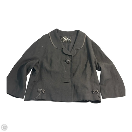 Blazer By Clothes Mentor In Black, Size: S