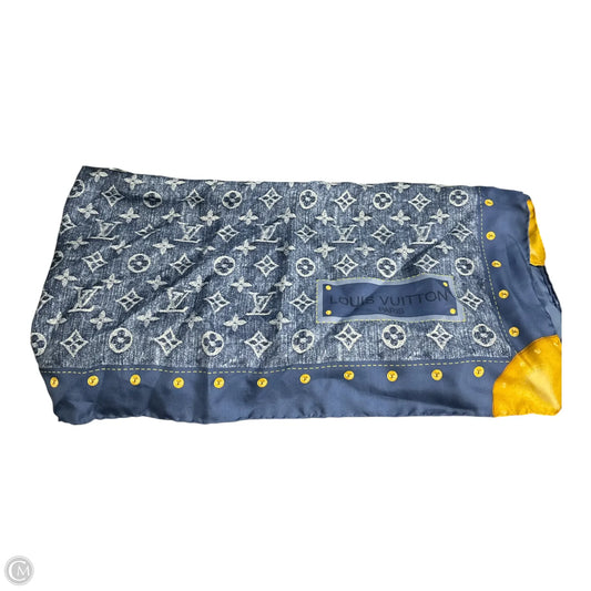 Scarf Luxury Designer By Louis Vuitton