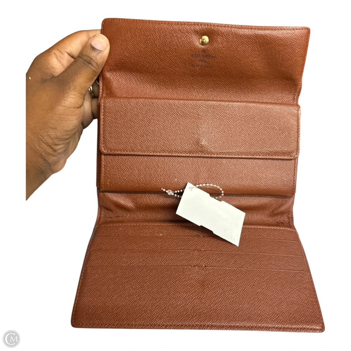 Wallet Luxury Designer By Louis Vuitton, Size: Medium