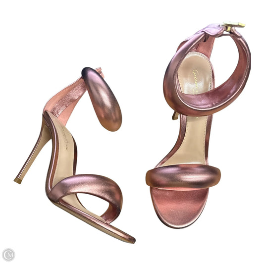 Sandals Heels Stiletto By Cma In Pink
