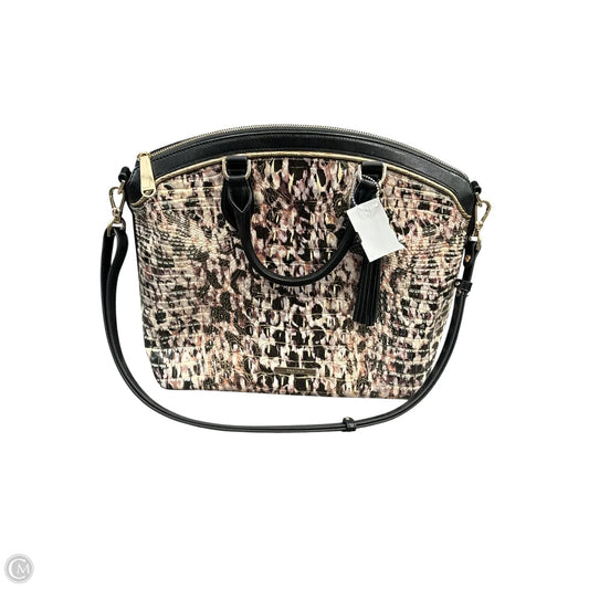 Handbag Designer By Brahmin, Size: Large