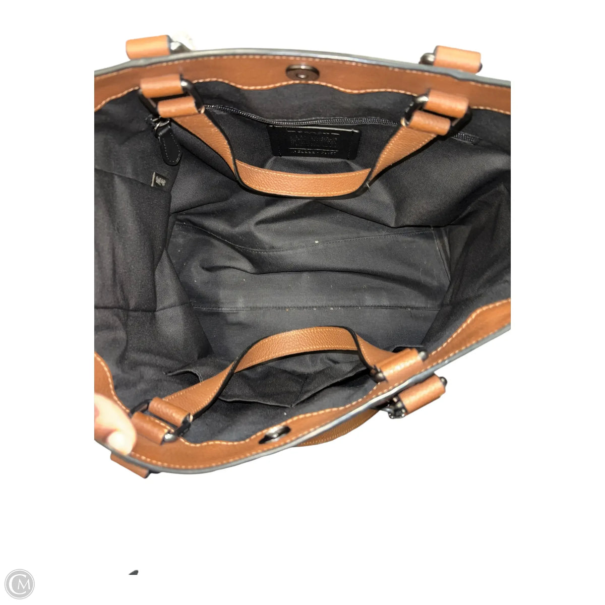 Handbag Designer By Coach, Size: Large