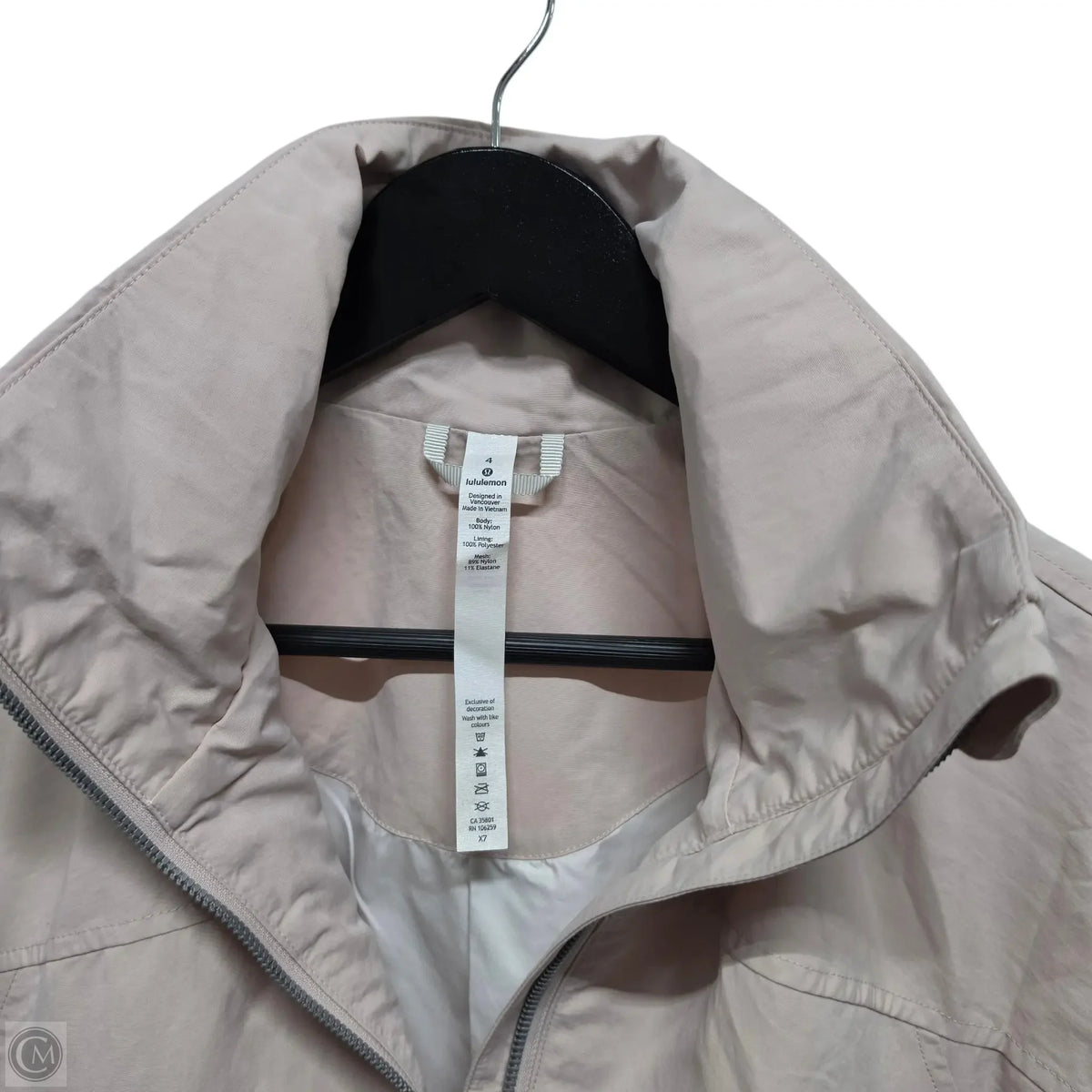 Athletic Jacket By Lululemon In Pink, Size: 4