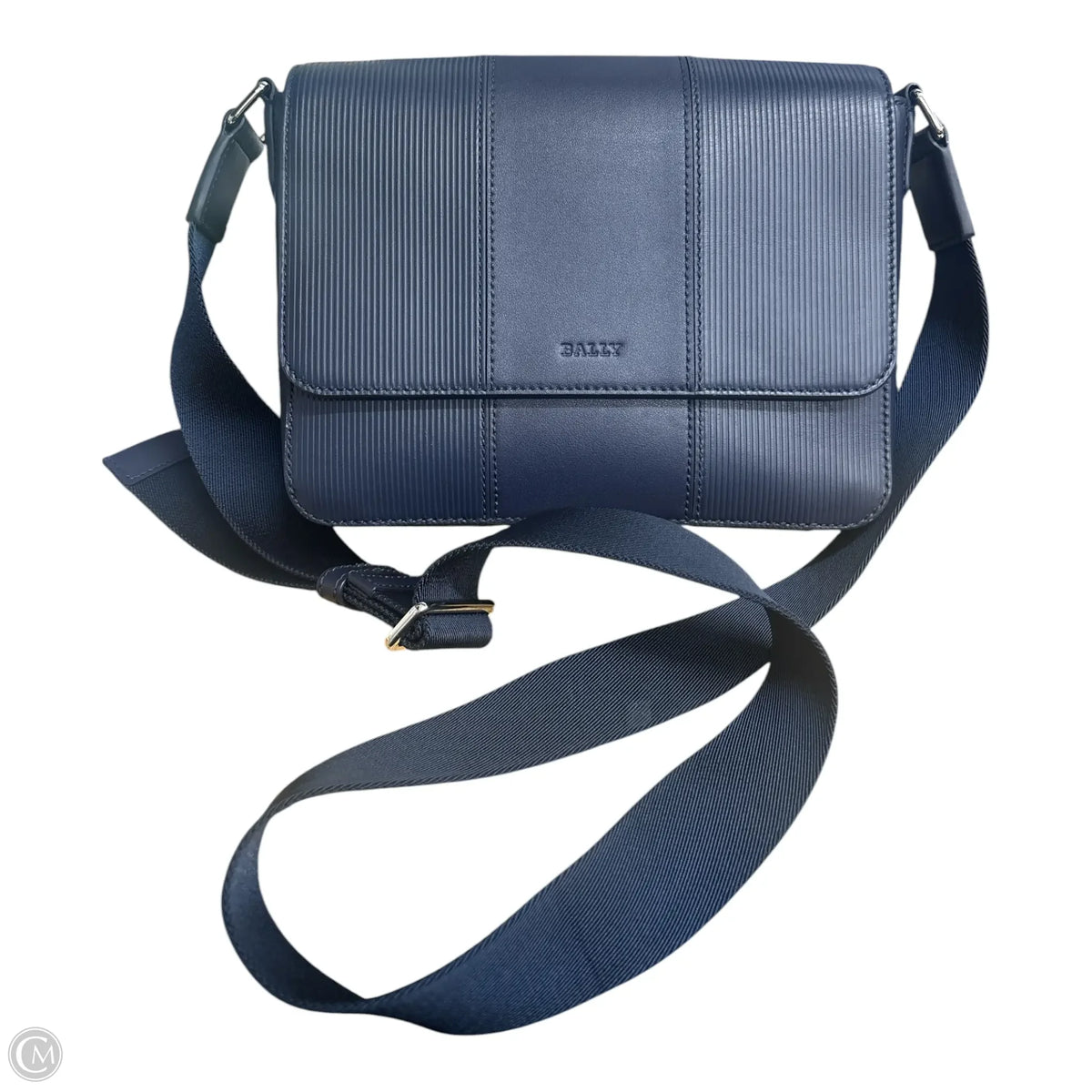 Handbag Leather By Bally, Size: Medium