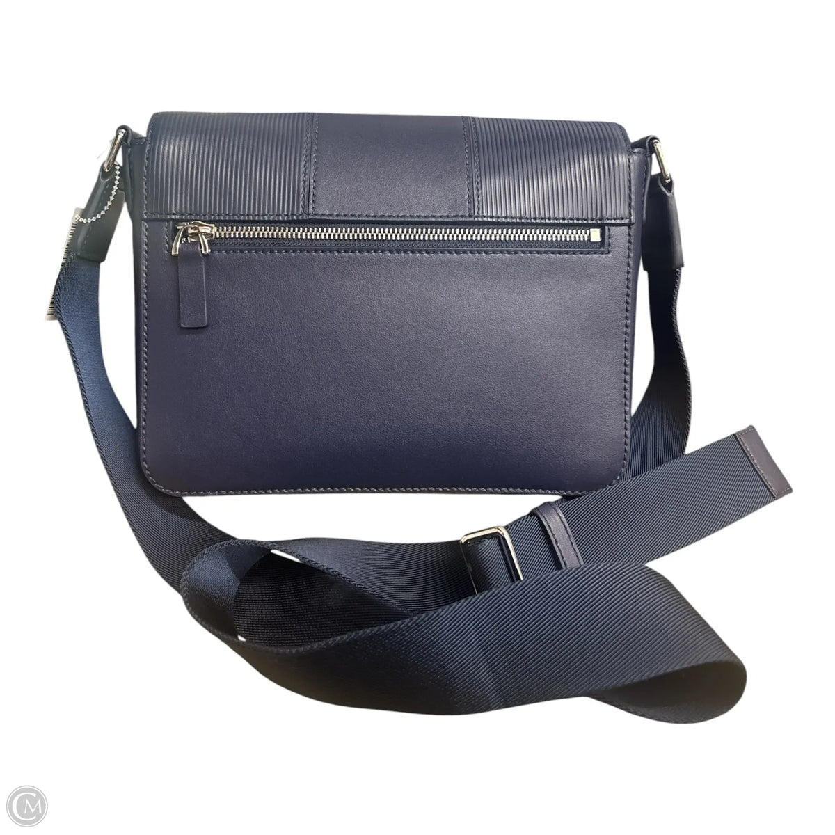 Handbag Leather By Bally, Size: Medium
