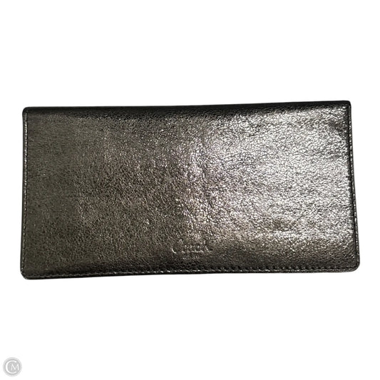 Coach Checkbook Cover