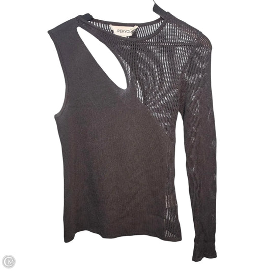 Top Long Sleeve By Clothes Mentor In Black, Size: L