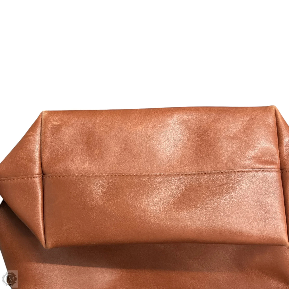 Handbag Leather By Madewell, Size: Medium