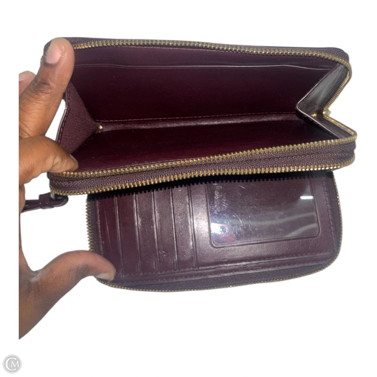 Wristlet Designer By Coach, Size: Medium