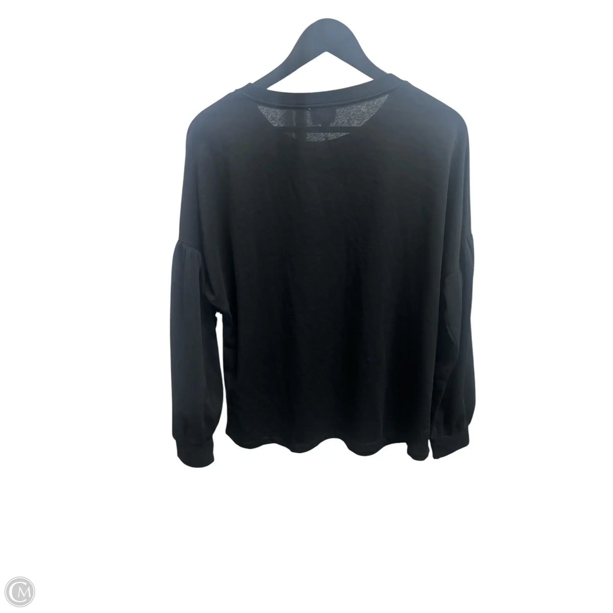 Top Long Sleeve Basic By Bibi In Black, Size: M