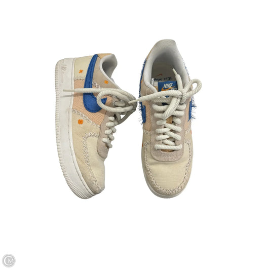 Nike Sneakers In Blue & Tan, Size: 8.5