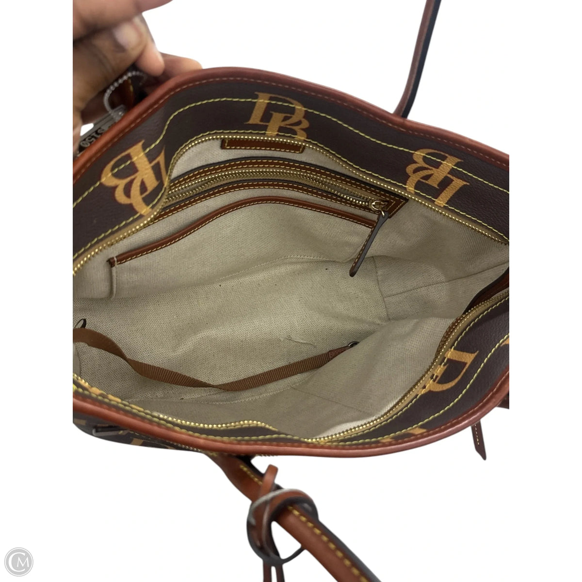 Dooney And Bourke Monogram Russel Tote Bag