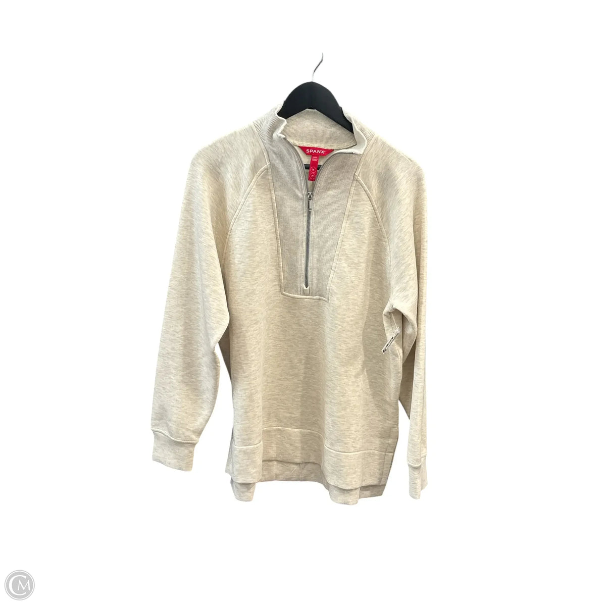 Spanx Half Zip Sweatshirt, Size: M
