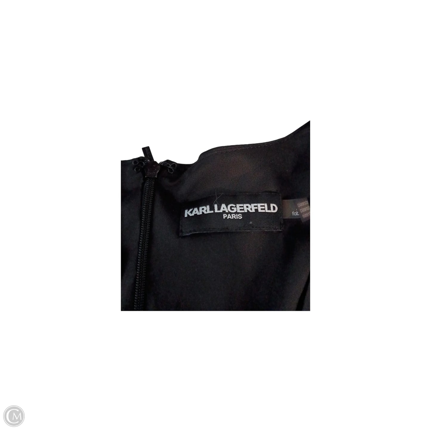 Jumpsuit Designer By Karl Lagerfeld In Black, Size: S