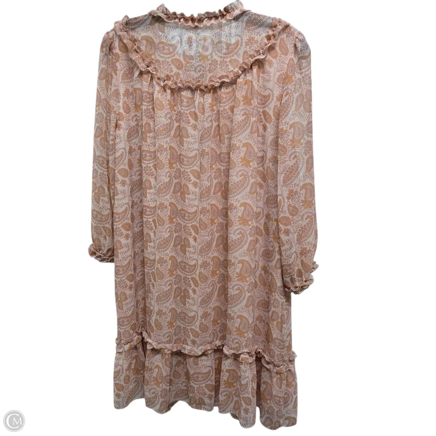 Dress Casual Midi By Wilfred In Peach, Size: M