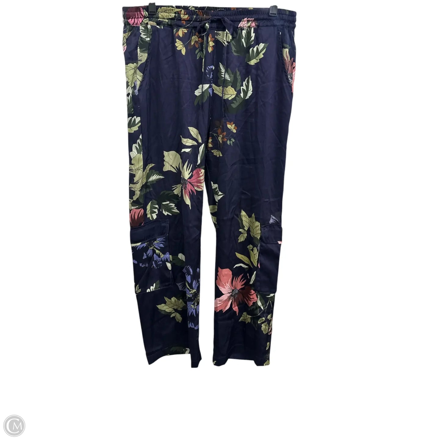 Pants Lounge By Johnny Was In Floral Print, Size: M