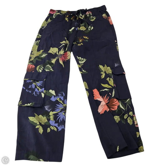 Pants Lounge By Johnny Was In Floral Print, Size: M